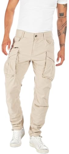 Replay Herren Cargo-Hose Joe Comfort-Fit aus Komfort Baumwolle, Desert 015 (Beige), 29W / 32L von Replay