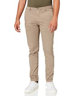 Replay Herren Chino Benni Regular-Fit Hyperflex X-Lite mit Stretch, Sand 020 (Beige), 36W / 32L von Replay