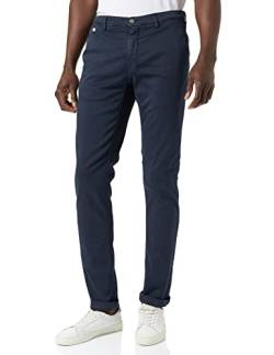 Replay Herren Chino Hose Hyperflex mit Stretch, Blau (Blue 010), 28W / 32L von Replay