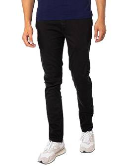 Replay Herren Chino Zeumar Slim-Fit Hyperflex X-Lite mit Stretch, Black 040 (Schwarz), 29W / 34L von Replay