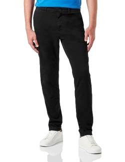 Replay Herren Chino mit Stretch, Schwarz (Black 098), 29W / 30L von Replay