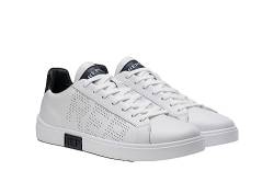 Replay Herren Cupsole Sneaker Polys Studio Schuhe, Weiß (White Black 062), 43 von Replay