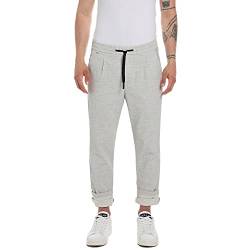 Replay Herren Hose mit Stretch, Grau (Light Grey 010), W36 x L30 von Replay