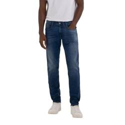 Replay Herren Jeans Anbass Slim-Fit mit Power Stretch, Medium Blue 009-3 (Blau), 34W / 30L von Replay