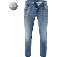 Replay Herren Jeans blau Baumwoll-Stretch Slim Fit von Replay