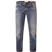 Replay Herren Jeans blau Baumwoll-Stretch Straight Fit von Replay