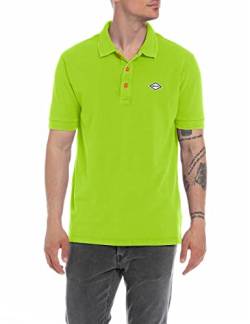 Replay Herren M3070a.000.22696g Polohemd Westlich, Lime Green 732, XS von Replay