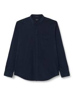 Replay Herren M4106 Hemd, 971 Night Blue, L von Replay