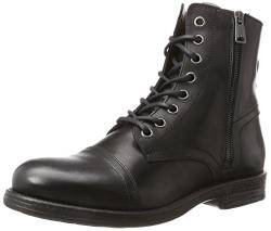 Replay Herren Mid Boot Stiefel mit Reißverschluss, Schwarz (Black 003), 43 von Replay