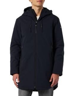 Replay Herren Parka mit Kapuze Winter, Deep Navy 715 (Blau), XL von Replay