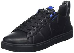 Replay Herren Polys UP 2 Sneaker, 003 Black, 44 EU von Replay