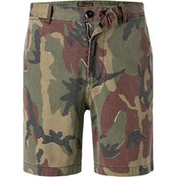 Replay Herren Shorts braun Baumwolle camouflage von Replay