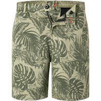 Replay Herren Shorts grün Baumwolle gemustert von Replay