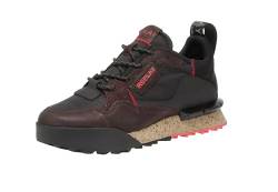 Replay Herren Sneaker Field Classic X Schuhe, Braun (Dk Brn Black 090), 40 von Replay