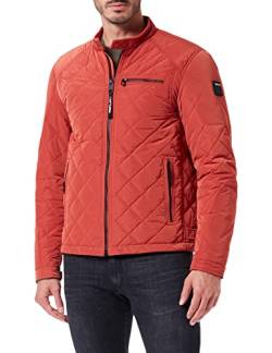 Replay Herren Steppjacke Übergangsjacke ohne Kapuze, Burned Orange 840 (Orange), XS von Replay