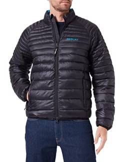 Replay Herren Steppjacke mit Reißverschluss, Blackboard 099 (Schwarz), XL von Replay