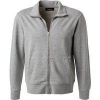 Replay Herren Sweatjacke grau Baumwolle unifarben von Replay