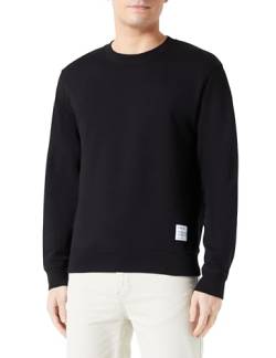 Replay Herren Sweatshirt aus Baumwolle, Black 098 (Schwarz), L von Replay