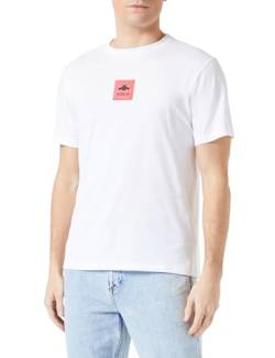 Replay Herren T-Shirt Kurzarm aus Baumwolle, White 001 (Weiß), S von Replay