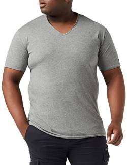 Replay Herren T-Shirt Kurzarm mit V-Ausschnitt, Dark Grey Melange M03 (Grau), XXL von Replay