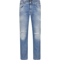 Replay Jeans Anbass in Washed-Optik aus Organic Cotton, Slim Fit von Replay