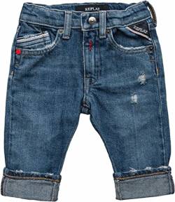 Replay Jungen Pb9065 Jeans, 009 Medium Blue, 12 Monate EU von Replay