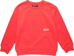Replay Jungen Sb2059 Sweatshirt Casual, 551 Red, 10 Jahre von Replay