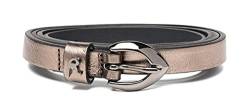 Replay Leather Belt W100 Lux Gun Metal von Replay