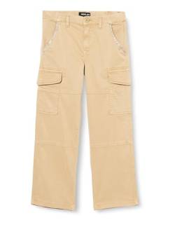 Replay Mädchen Hose mit Stretch, Desert 767 (Beige), 10 Jahre von Replay