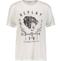 Replay T-Shirt Damen T-Shirt (1-tlg) von Replay