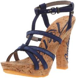 Replay Zambia, Damen Sandalen, Blau, 37 EU von Replay