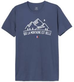 Republic Of California Herren Merepczts044 T-Shirt, Denim, M von Republic Of California