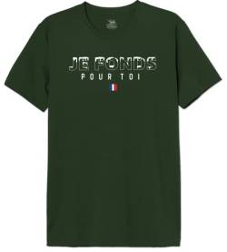 Republic Of California Herren Merepczts046 T-Shirt, grün, XL von Republic Of California