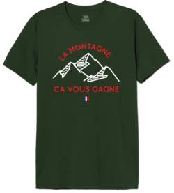 Republic Of California Herren Merepczts050 T-Shirt, grün, L von Republic Of California