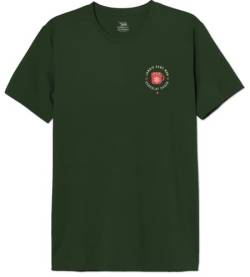 Republic Of California Herren Merepczts057 T-Shirt, Vert, L von Republic Of California