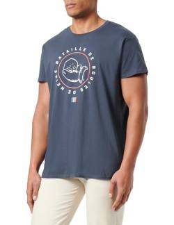 Republic Of California Herren Merepczts071 T-Shirt, Gris Souris, L von Republic Of California