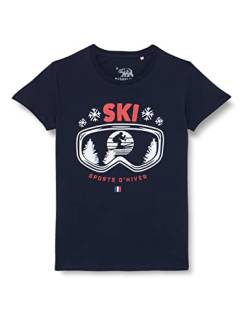 Republic Of California Herren Merepczts072 T-Shirt, Navy, S von Republic Of California