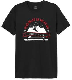 Republic Of California Herren Merepczts073 T-Shirt, Schwarz, L von Republic Of California