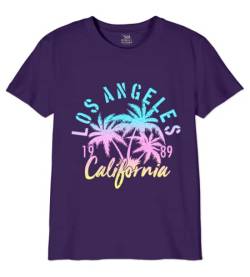 Republic Of California Mädchen Girepczts050 T-Shirt, blasslila, 10 Jahre von Republic Of California