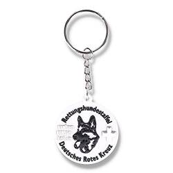 RescPol Schlüsselanhänger Rettungshundestaffel PVC von RescPol