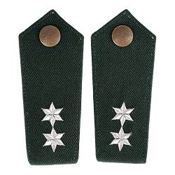 RescPol Schulterklappen grün 2 Sterne silber von RescPol