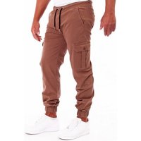 Reslad Cargohose Reslad Chinohose Herren Chino Freizeithose Cargo-Hose Jogginghose (1-tlg) bequeme Chino Hose Herren lange Hose mit Seitentaschen von Reslad