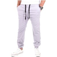 Reslad Chinohose Reslad Jogg-Chino Herren-Hose Harem Jogging-Chinohose RS-2055 (1-tlg) Chino Hose Jogger Freizeithose von Reslad