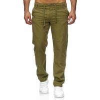 Reslad Leinenhose Reslad Herren bequeme Baumwollhose Leinenhose Optik Strandhose RS-3000 (1-tlg) Strandhose im Leinen-Look mit Tunnelzug von Reslad