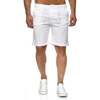 Reslad Leinenhose Reslad Leinenhose Kurze Hose Herren Leinen-Shorts lässige Männer Freiz (1-tlg) kurze Männer Strandhose im Leinen-Look von Reslad