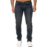 Reslad Stretch-Jeans Reslad Jeans Herren Slim Fit Basic Herren-Hose Jeanshose Männer Jeans Stretch Denim Jeans-Hose Slim Fit von Reslad