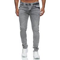 Reslad Stretch-Jeans Reslad Jeans Herren Slim Fit Basic Herren-Hose Jeanshose Männer Jeans Stretch Denim Jeans-Hose Slim Fit von Reslad