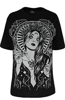 Restyle Goddess Wicca Hexerei Goth Oversize T-Shirt - L von Restyle