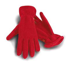 Active Fleece-Handschuhe - Farbe: Red - Größe: M von Result