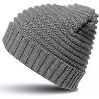 Result Bommelmütze Damen Braided Hat / Innen: 100% Polyester Fleece von Result